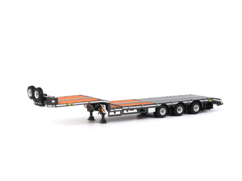 Broshuis 3-axle low loader trailer 04-1139