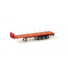 FLAT BED TRAILER 3-AXLE 04-1137