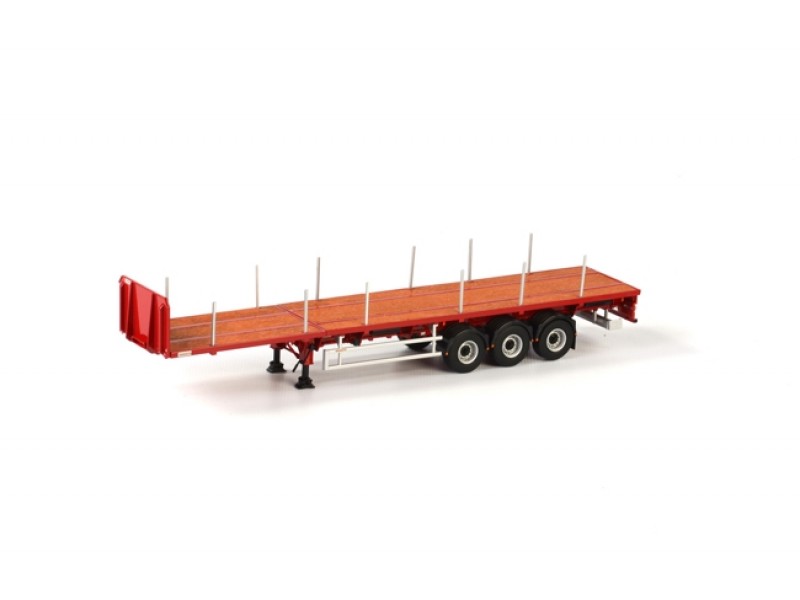 FLAT BED TRAILER 3-AXLE 04-1137