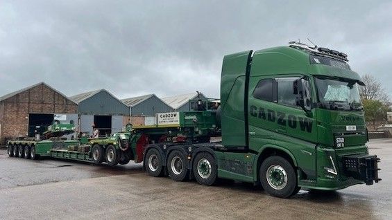 Cadzow truck and trailer