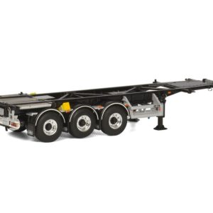 Container trailer for swap body 3 axle