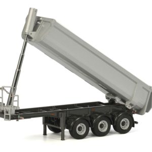 Half pipe tipper trailer 3 axle