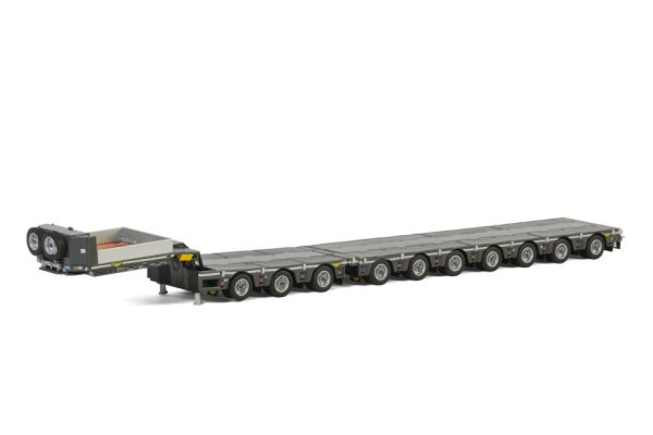 Broshuis low loader 7 axle + dolly 3 axle