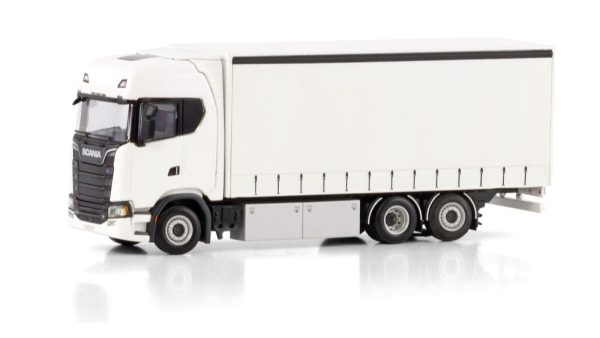 Scania S Highline CS20H Riged Curtainside Truck 6x2 tag axle - Image 5