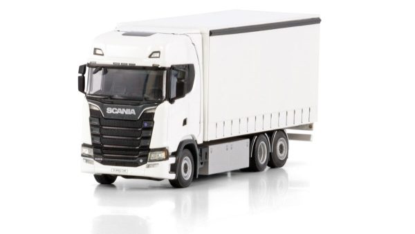 Scania S Highline CS20H Riged Curtainside Truck 6x2 tag axle