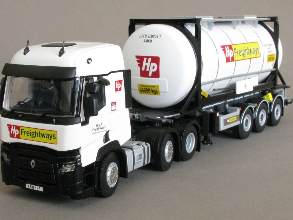 H&P Freightways model truck